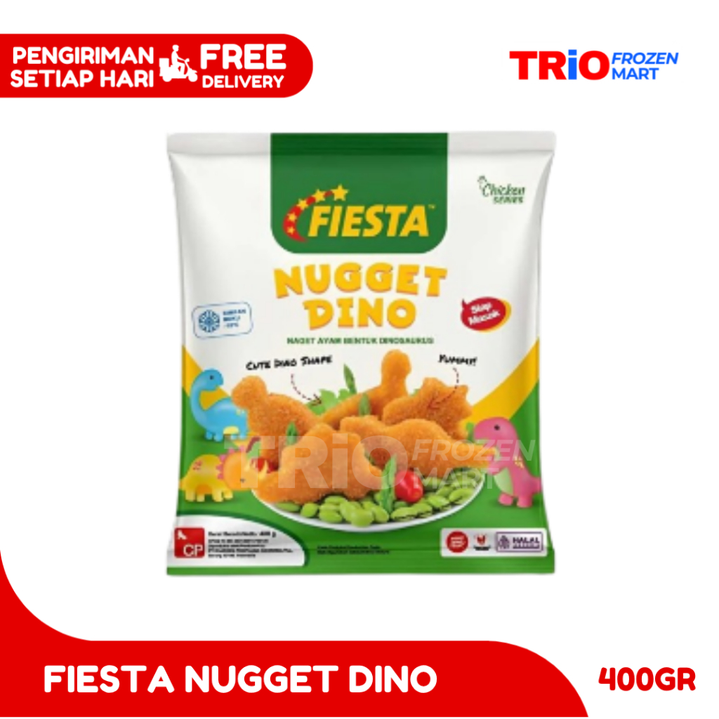 

FIESTA NUGGET DINO 400GR / FIESTA NAGET KARAKTER