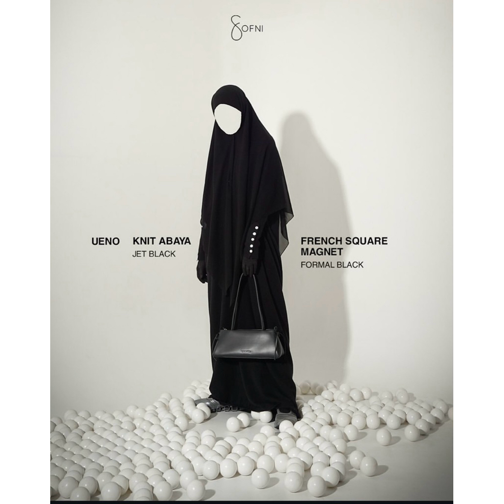 FRENCH SQUARE MAGNET, khimar terbaru bySofni, NEW