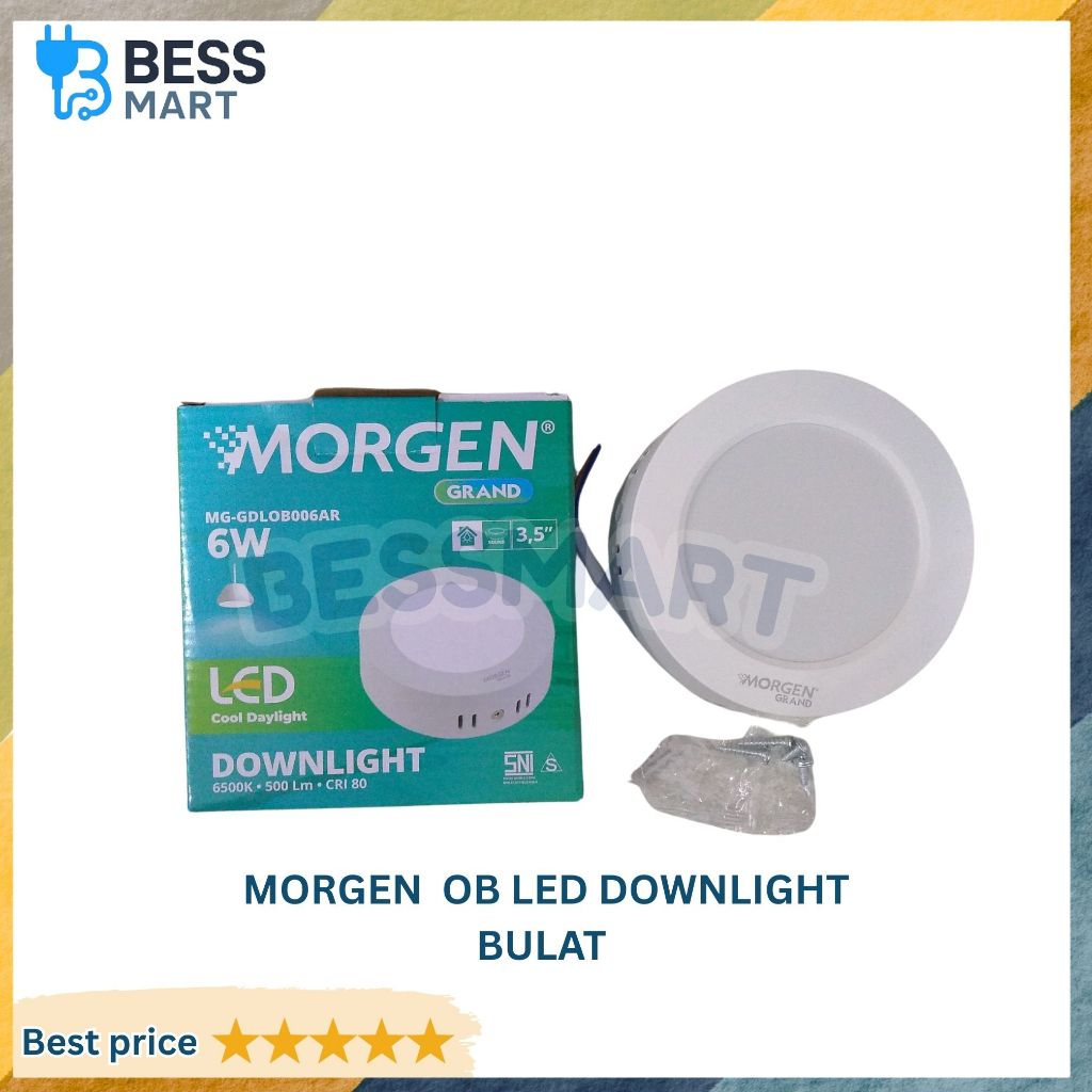 OB LED DOWNLIGHT MORGEN BULAT AR 6, 12, 18 Watt