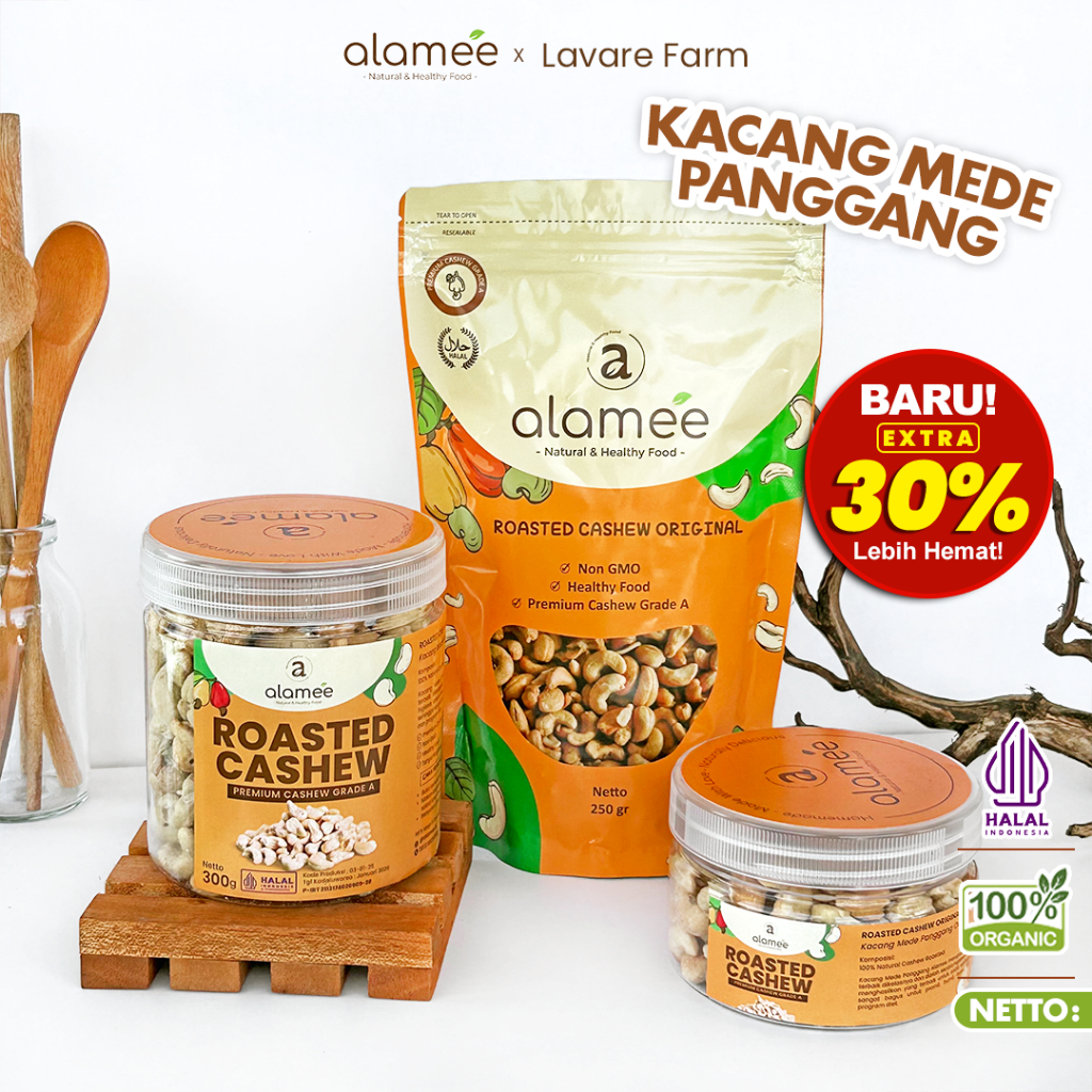 

KACANG METE MEDE MENTE PANGGANG OVEN MATANG 500GR JUMBO GRADE A ORIGINAL BUSUI PROMIL BUMIL DIET 70gram,250gram,300gram&500gram