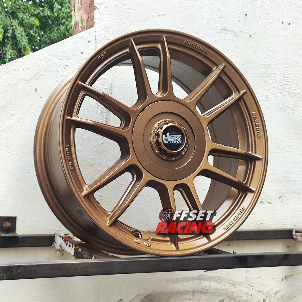 Velg HSR R15 Mobilio Brio Agya Livina Xenia Velg Mobil HSR KENCANA Ring 15 Lebar 6,5