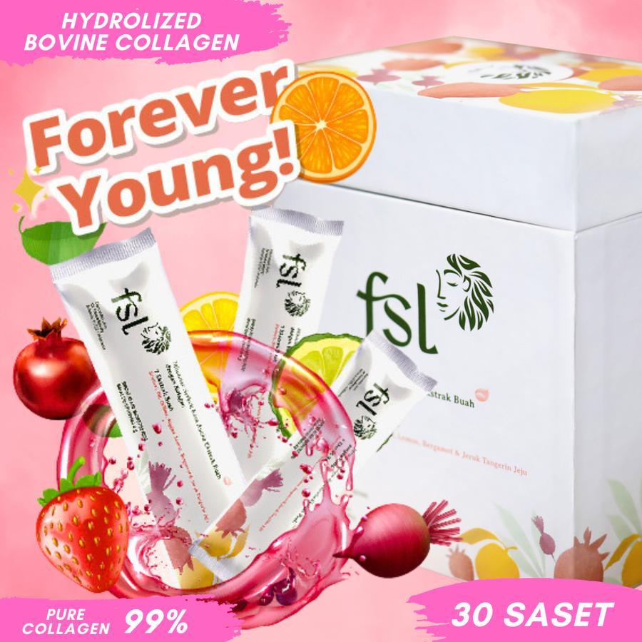 

FSL Collagen Beauty Drink Minuman Kolagen Ekstrak Buah