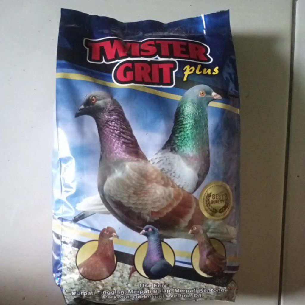 TWISTER GRIT PLUS. PAKAN KHUSUS MERPATI.,  burung dara balap