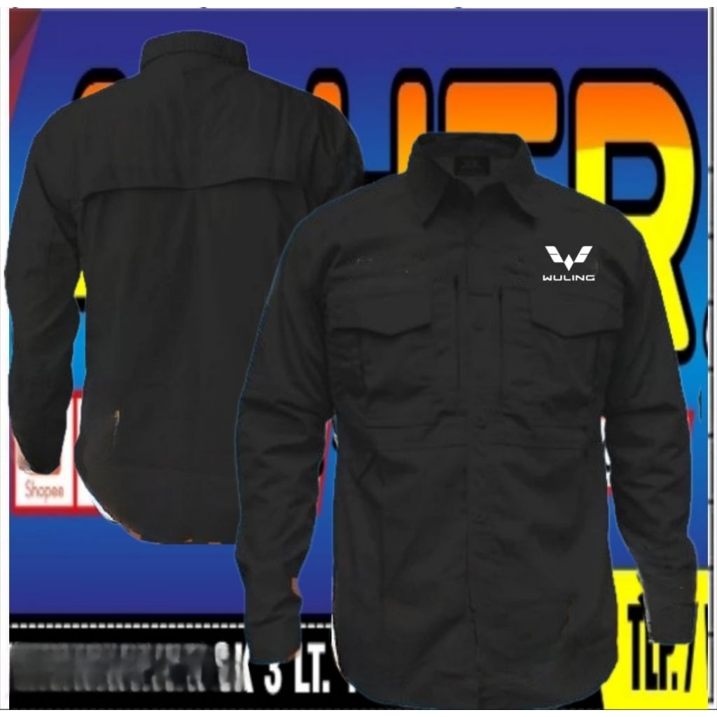 kemeja tactical Wuling baju tactical Wuling Kemeja Wuling baju Wuling seragam Wuling Pdh Wuling keme