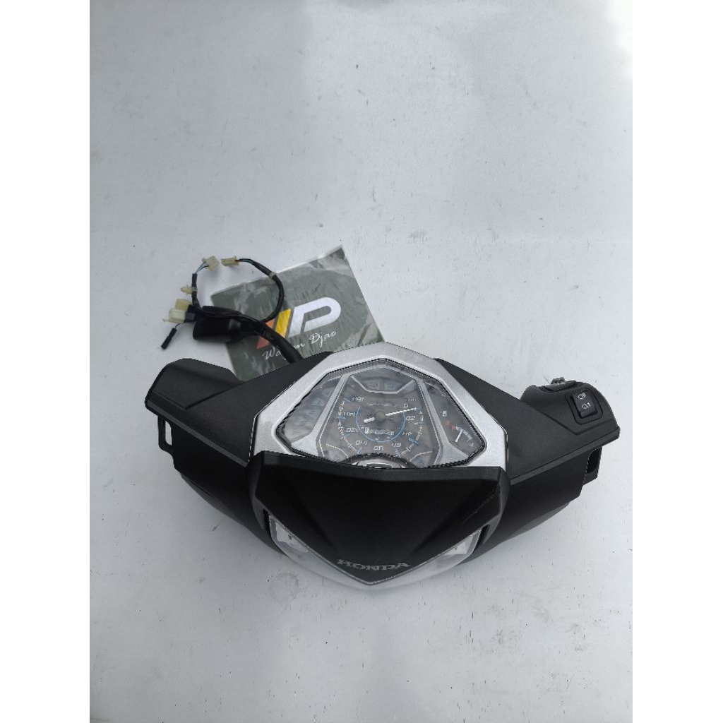 Batok kepala atas bawah set spidometer Honda supra x125 fi original bekas copotan motor