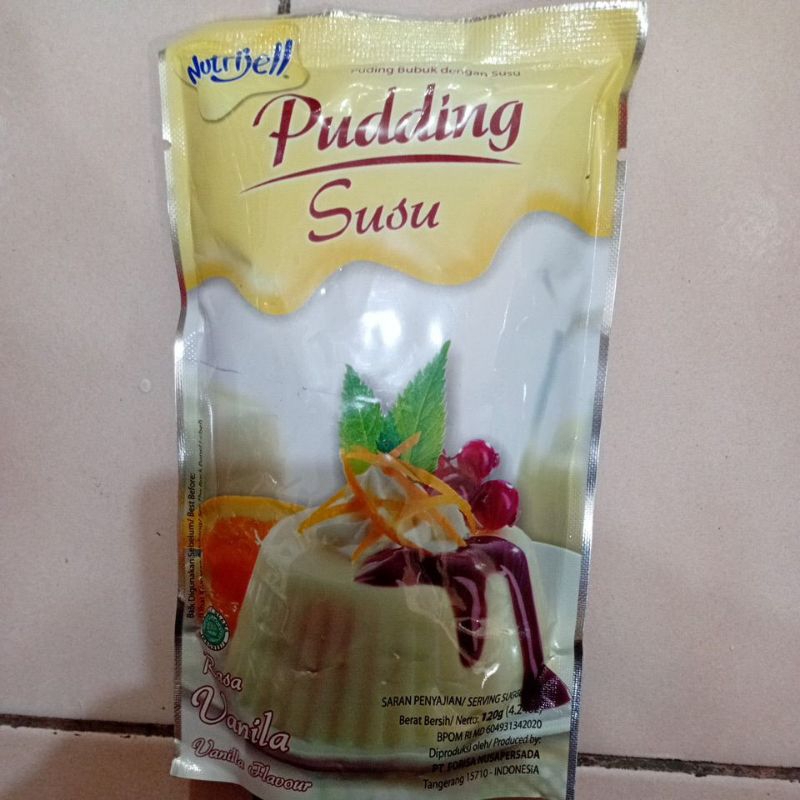 

Pudding Susu Nutrijell Rasa Vanila 120gr