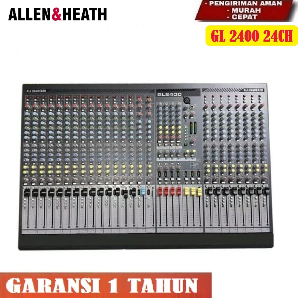 MIXER AUDIO ALLEN&HEATH GL2400 24CH/GL 2400 424 24 CHANNEL