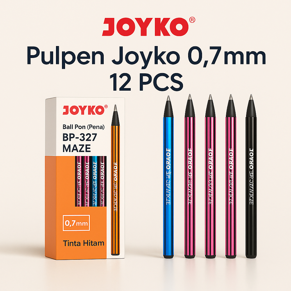 

Pulpen Joyko MAZE BP-327 (12pcs) Ball Pen Pulpen Pena Joyko
