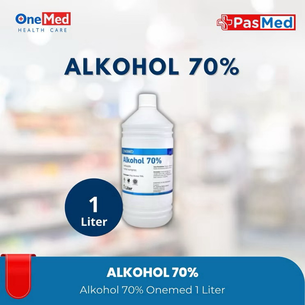 ONEMED Alkohol 70 Persen 1 Liter - PASMED