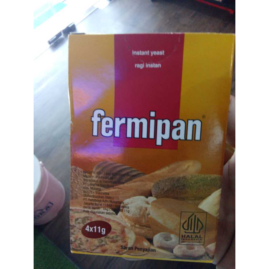 

Ragi fermipan sachet 11gr isi 4pcs