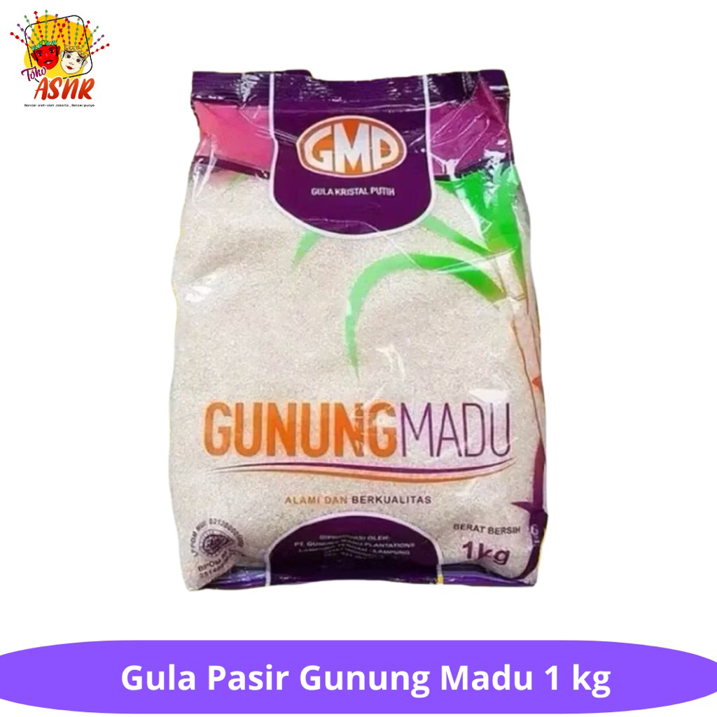 

Gula pasir GMP ( Gunung Madu ) 1kg