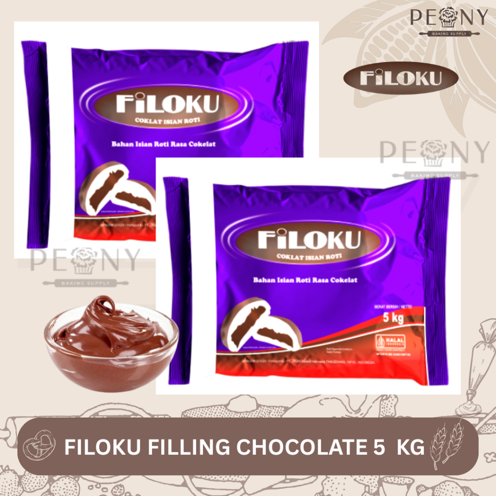 

(ECER) FILOKU CHOCO FILLING / FILLING COKLAT / ISIAN MOCHI KEMASAN