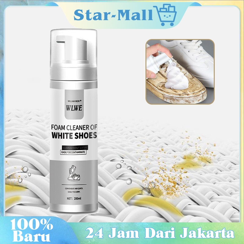 Pembersih Spatu Putih / Foam Pembersih Sepatu / Alat Pembersih Sepatu Tanpa Air