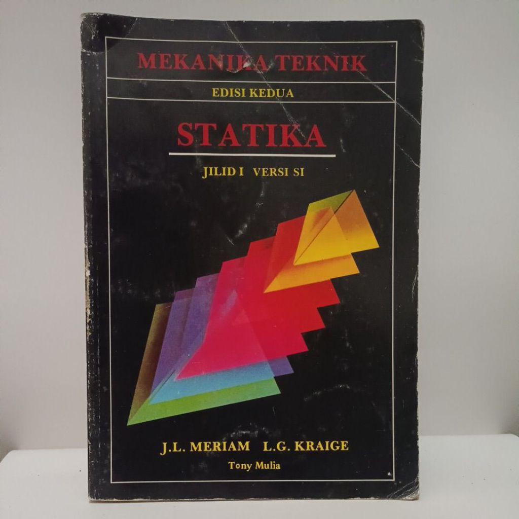 MEKANIKA TEKNIK STATIKA Jilid 1.