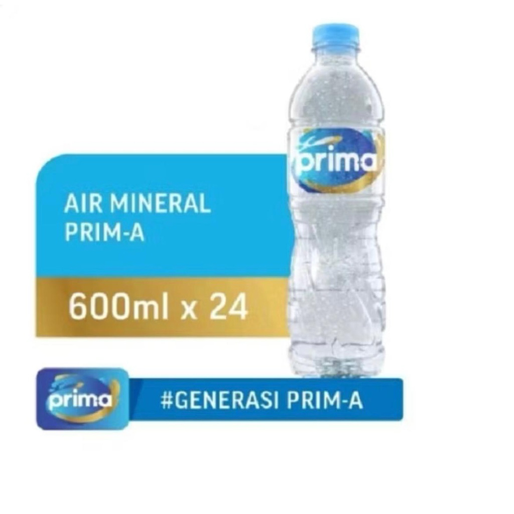 

AIR MINERAL PRIMA 600ML (1 DUS ISI 24 BTL)