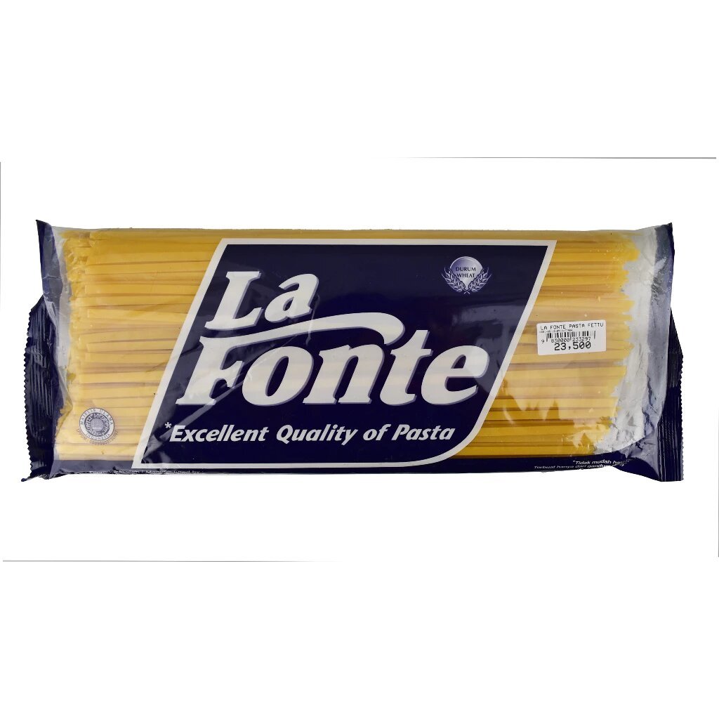 

LA FONTE PASTA FETTUCINE 750 GR HALAL