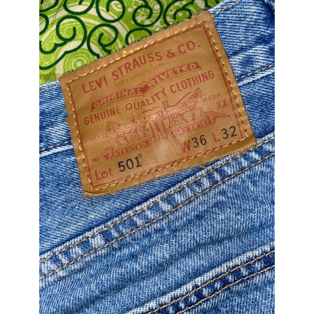 Levis 501® Original Jeans (00501-3504) Size 36 Masih Baru Cuma Lepas Tag, Via Oren dan ijo bisa gara