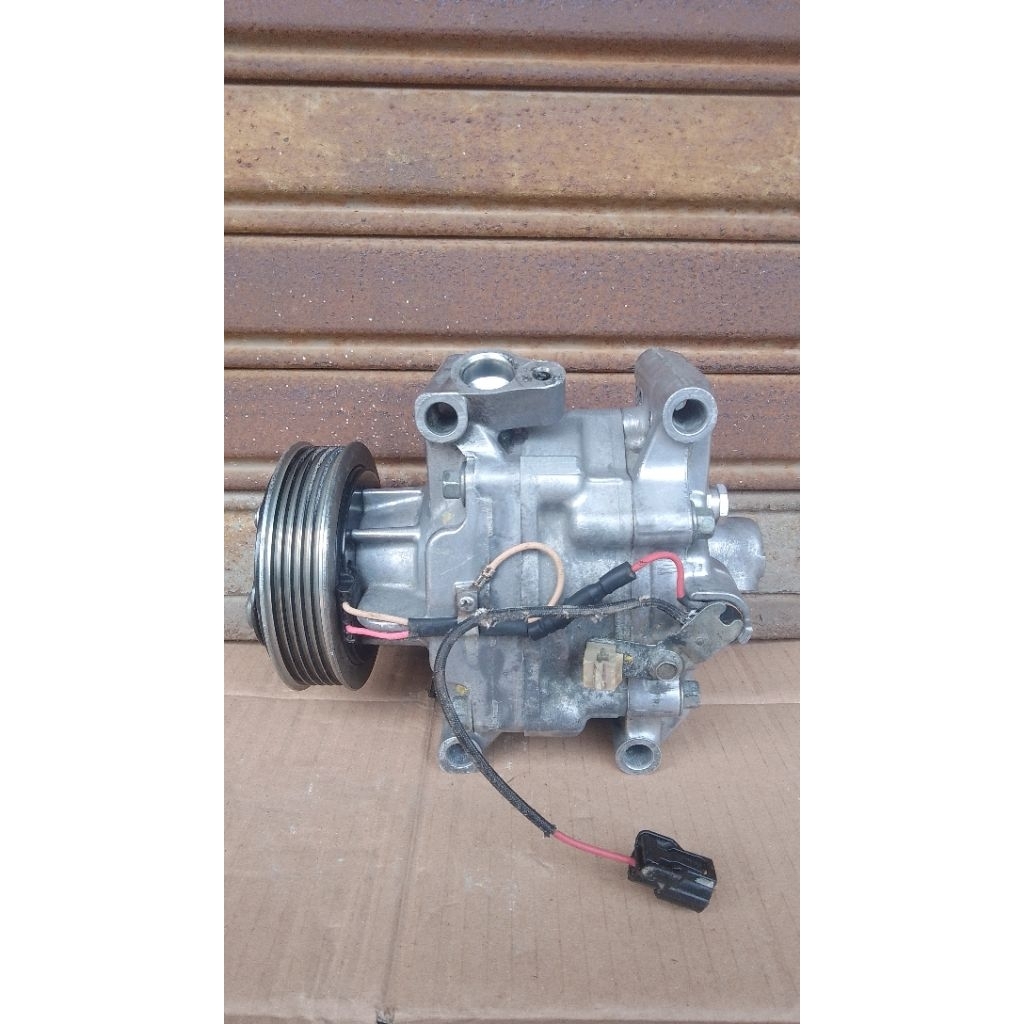 kompresor AC Honda Brio 1.2cc copotan original