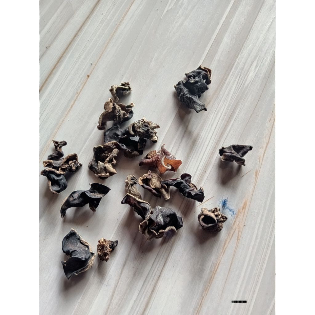 

jamur kuping kering rencekan/sortiran kecil-kecil 200gram