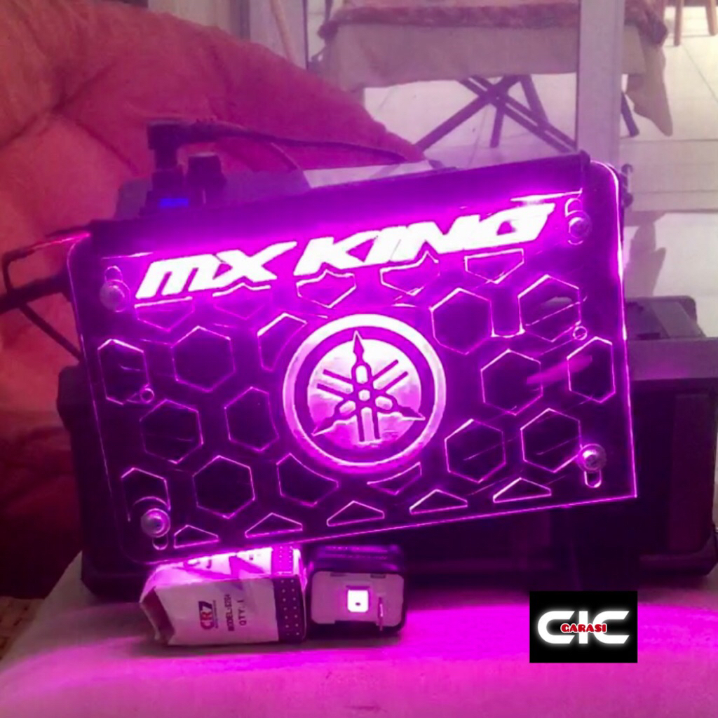 Cover Radiator LED MX King purple flasher CR7