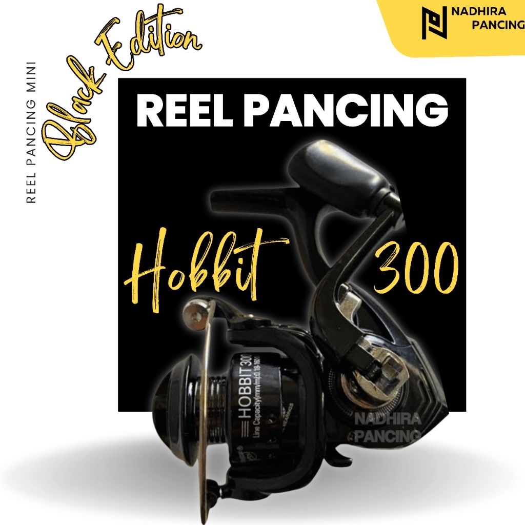 REEL NEPTUNE HOBBIT UKURAN 300 , REEL PANCING NEPTUNA HOBBIT , REEL PANCING MINI