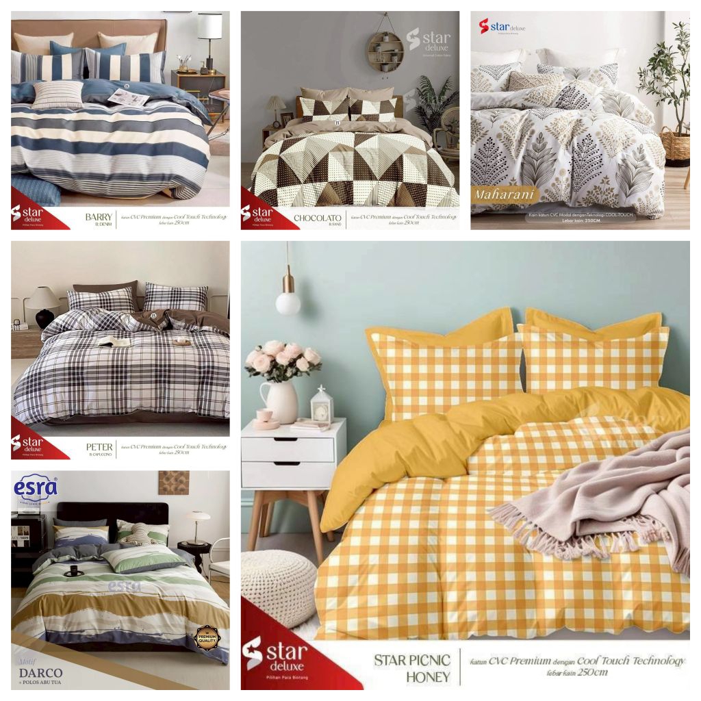 SPREI KATUN LOKAL | UK 90X20 | UK 100X200 | UK 120X200 | UK 160X200 | UK 180X200 | UK 200X200