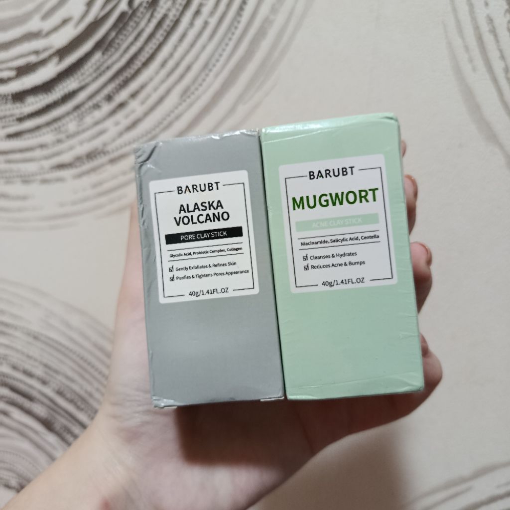 barubt skincare claystick pore acne