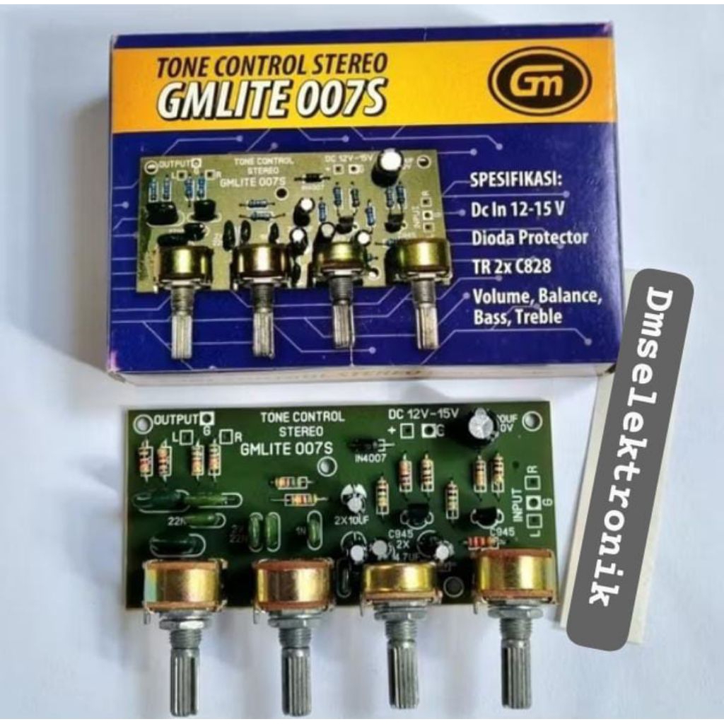 Tone Control Murah Stereo GM LITE 007S