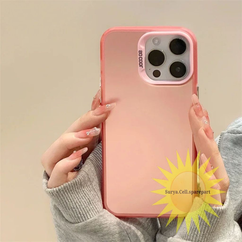 soft case OPPO F9 Casing Hypbrid IMD color plate Hologram Macaron