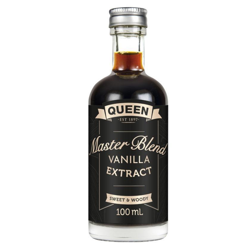 

Queen Master Blend Vanilla Extract Sweet & Woody Vanilla Ekstrak Kue Dessert