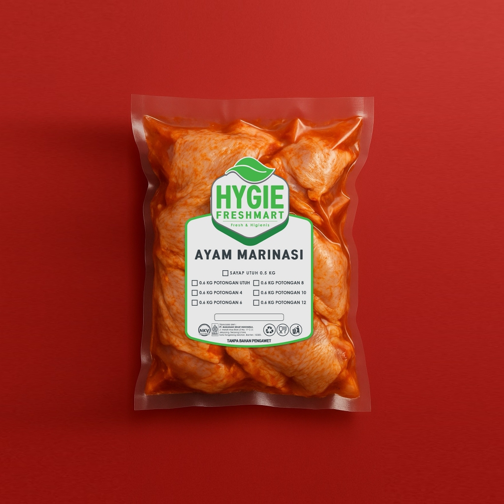 

CHICKEN WINGS 9 / 10 PCS MARINASI | SAYAP MARINASI SIAP GORENG 500g