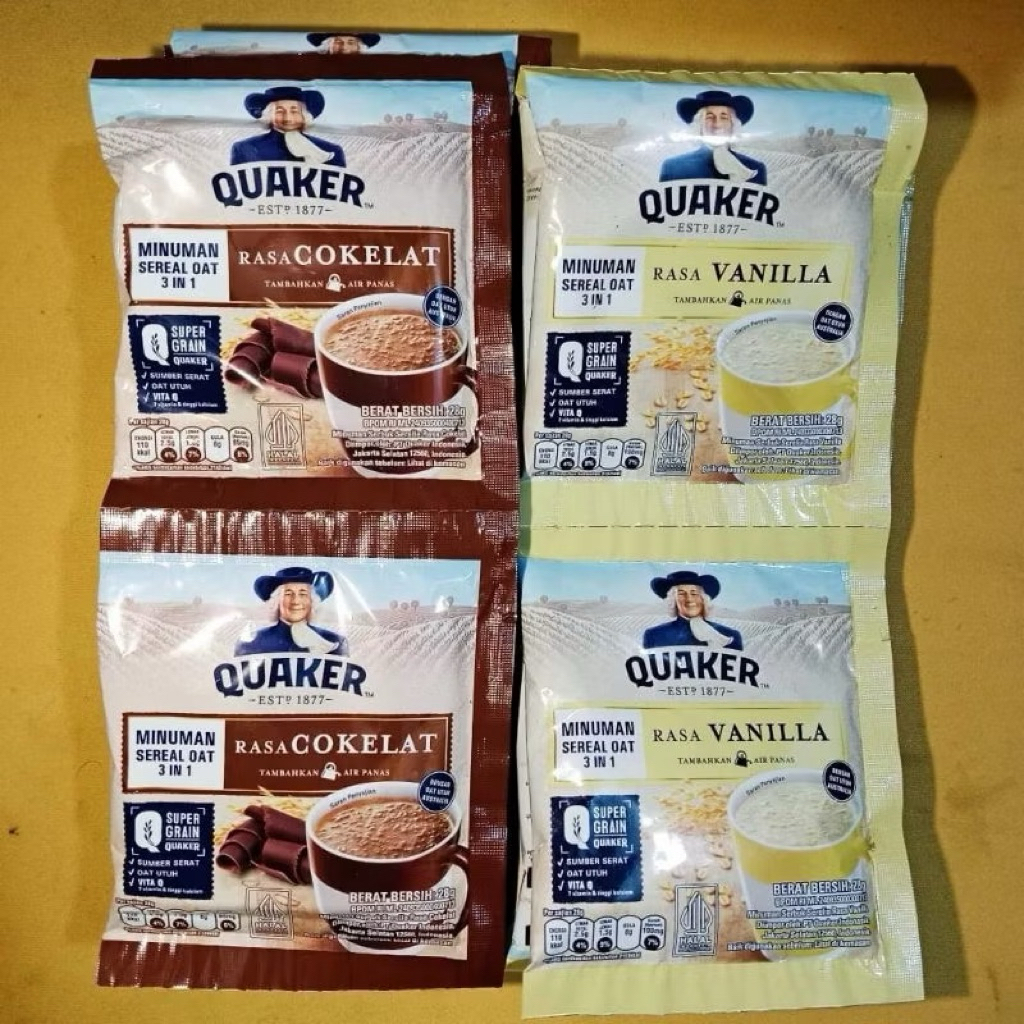 

QUAKER OAT 3IN1 ISI 10PCS