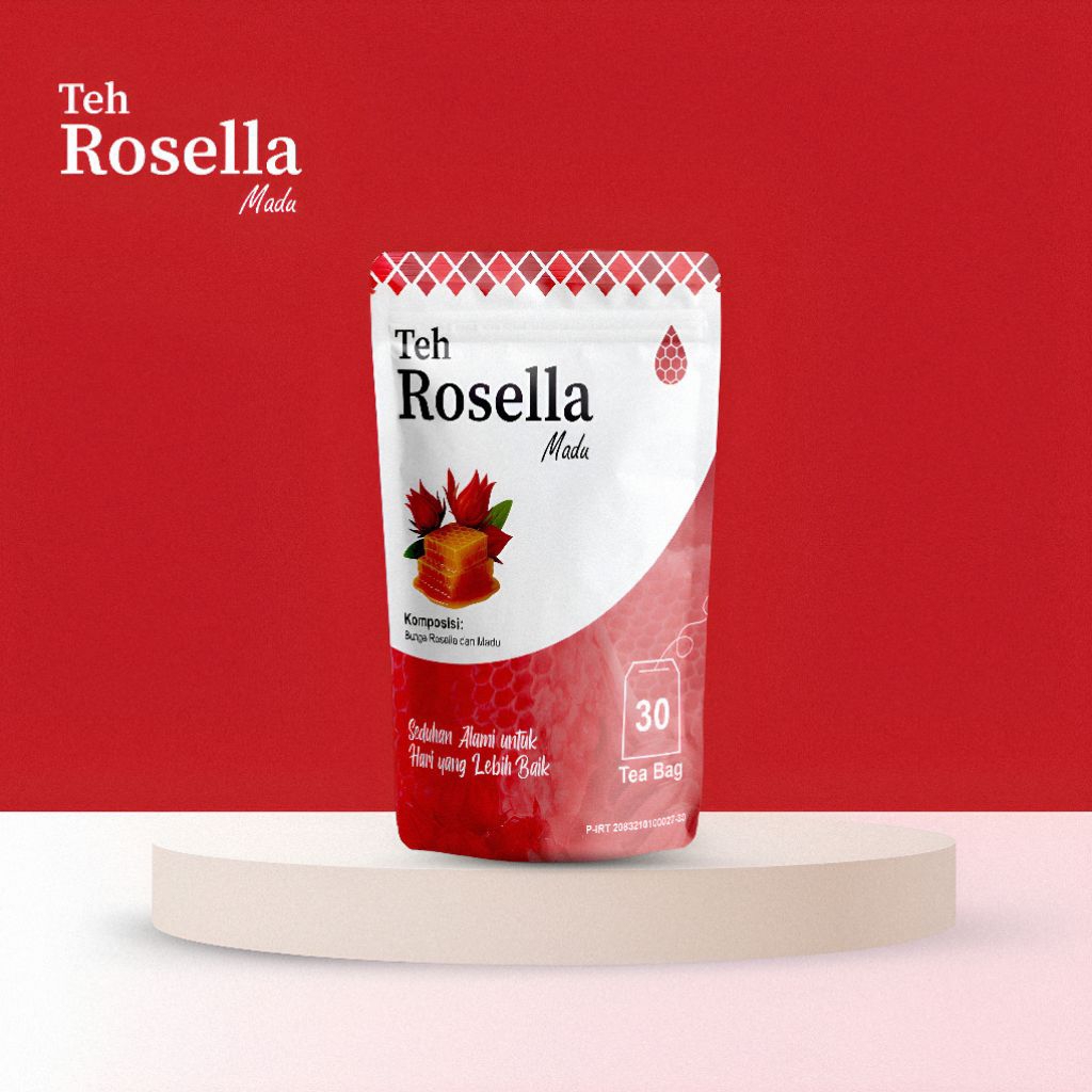 

Teh Rosella plus madu | Teh Celup Bunga Rosella plus Madu | Teh bunga Rosella | Minuman Kesehatan
