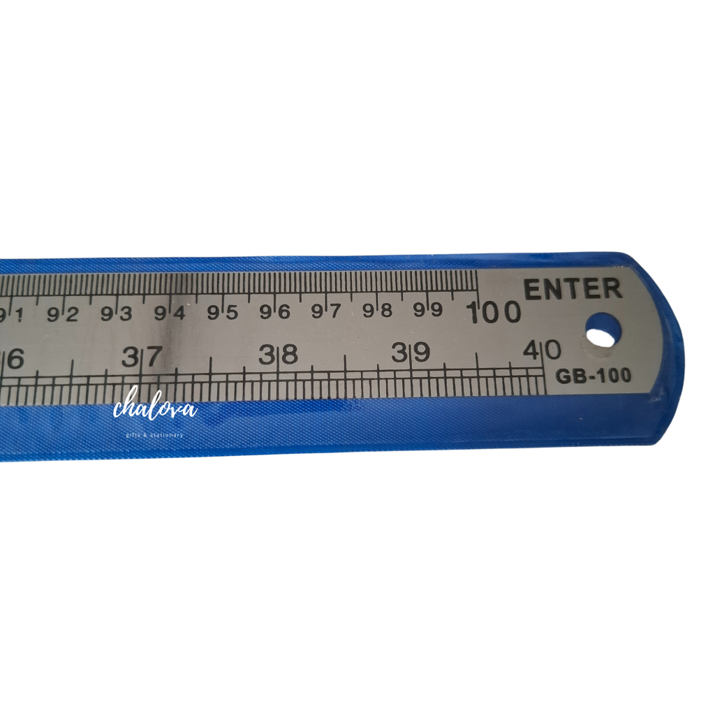 

[PCS] PENGGARIS BESI ENTER 100 CM / STAINLESS STEEL RULER / PENGGARIS BAJA / PENGGARIS PANJANG