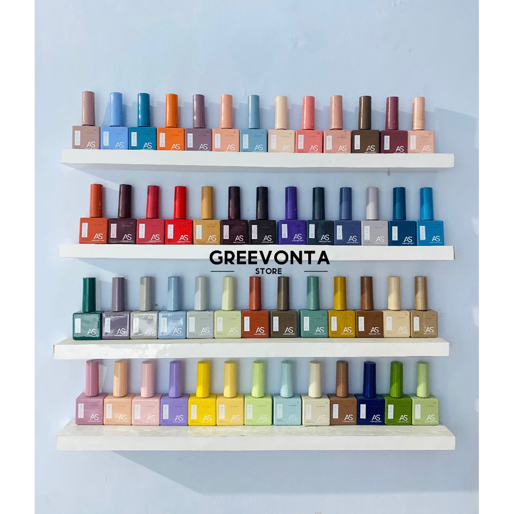 Rak kutek/rak susun tembok/rak botol kutek/rak nailart