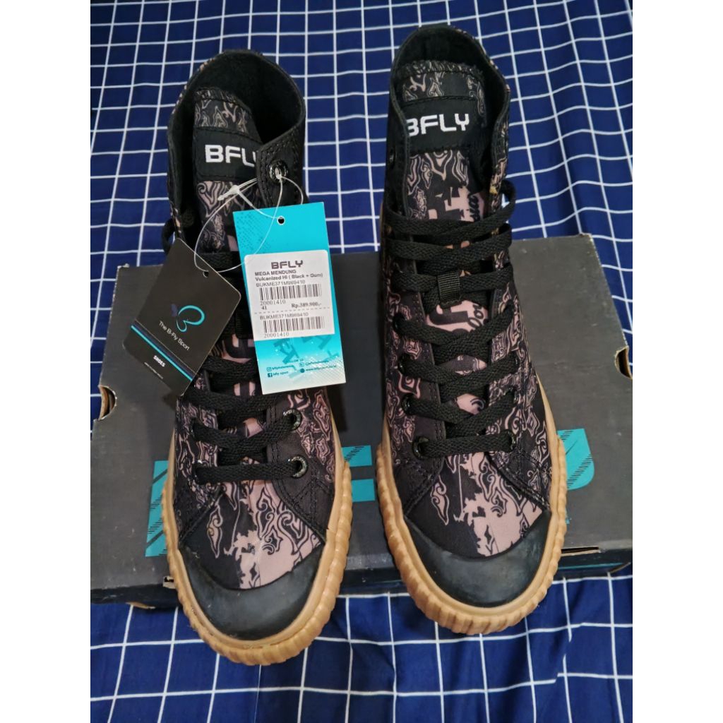 sepatu sneaker pria bfly sz41
