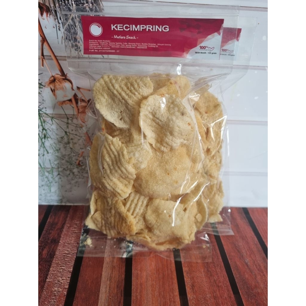 

Kecimpring Mutiara Snack Oleh-Oleh Khas Bandung Cemilan Tradisional Food