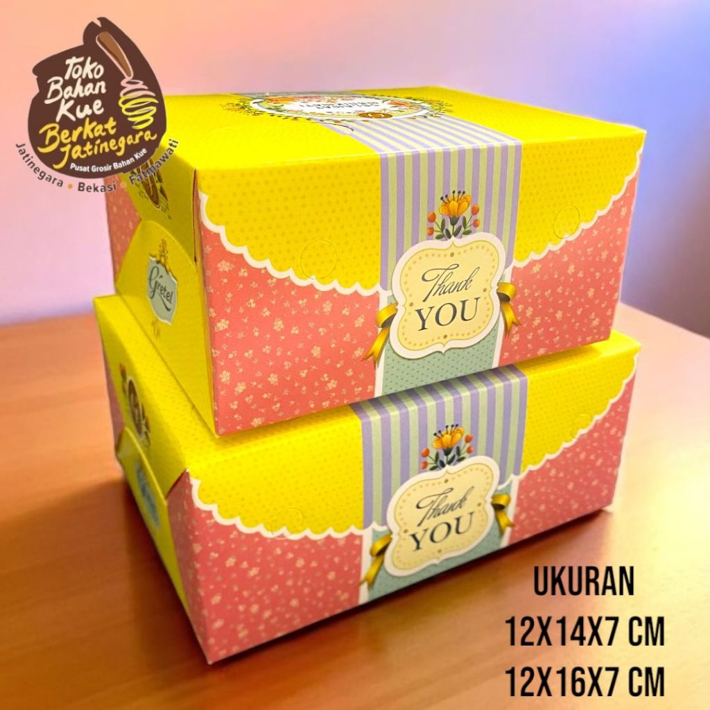 

BOX SNACK GRETEL PRIME MOTIF ISI 10 PCS / DUS SNACK BOX