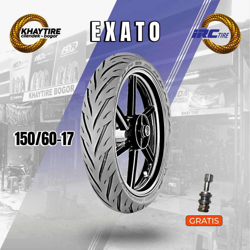 Ban Motor Sport IRC EXATO 150/60 Ring 17 Tubeless