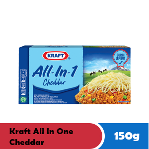 

KRAFT ALL IN ONE CHEDDAR BOX 160/150g