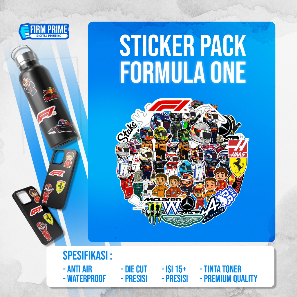 

Sticker Pack Vinyl - Formula One F1