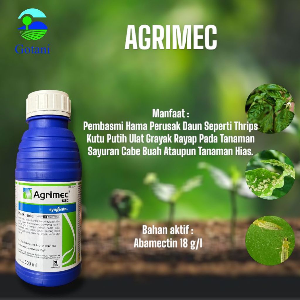 INSEKTISIDA AGRIMEC 18 EC 500 ML