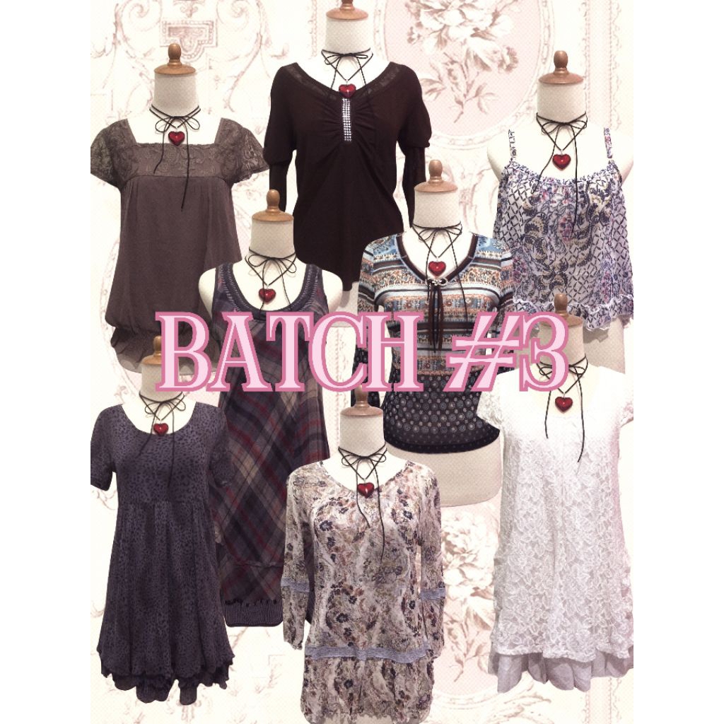 PRELOVED PRIBADI ATASAN BAJU DRESS SAWAKO Y2K