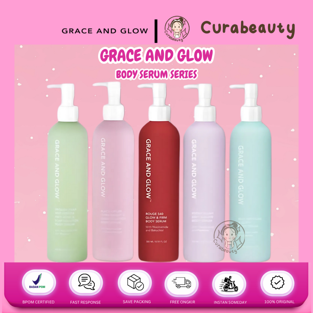 •CURABEAUTY• MANADO GRACE AND GLOW BODY SERUM SERIES