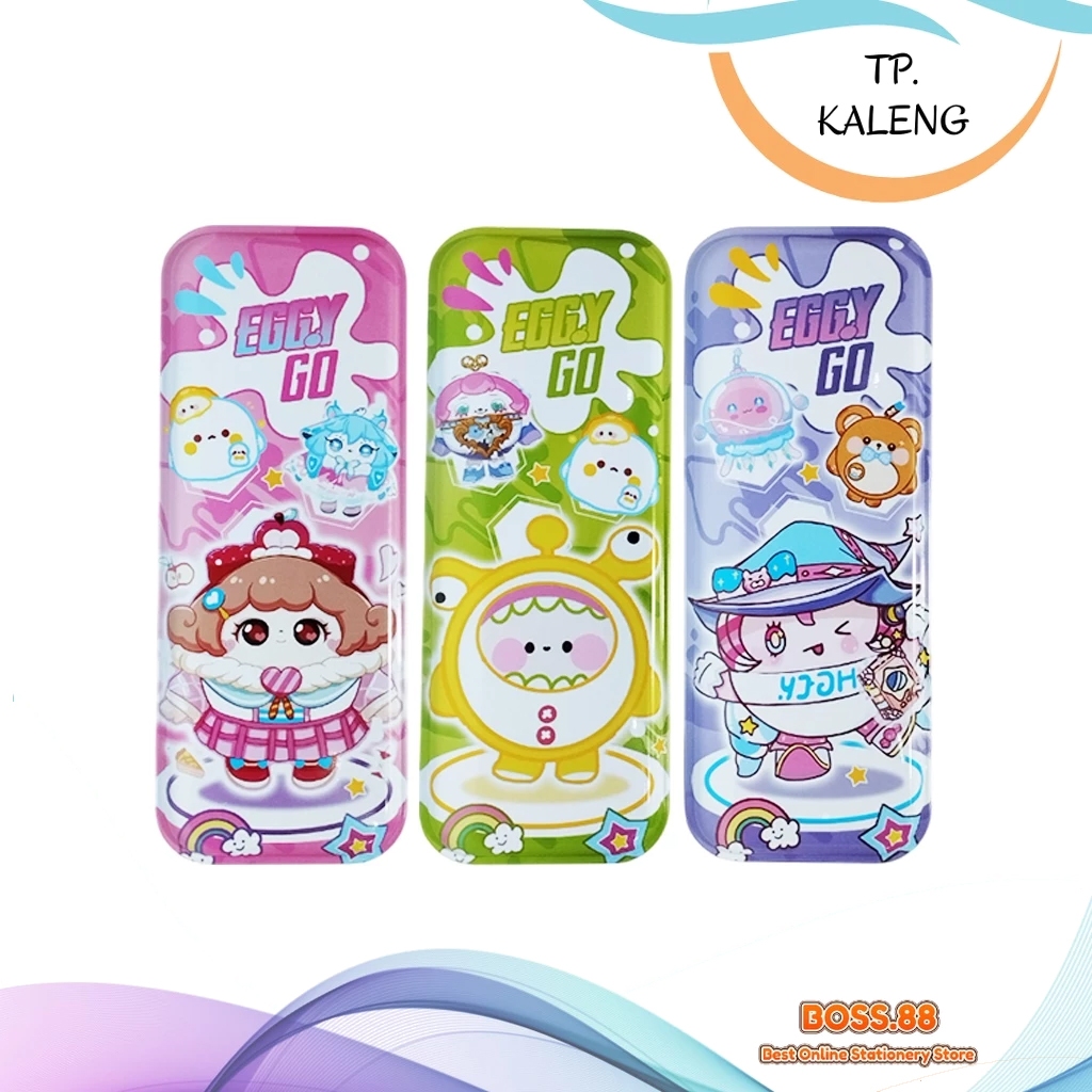 

PENCIL CASE / TEMPAT PENSIL KALENG B-801 (1 PCS)