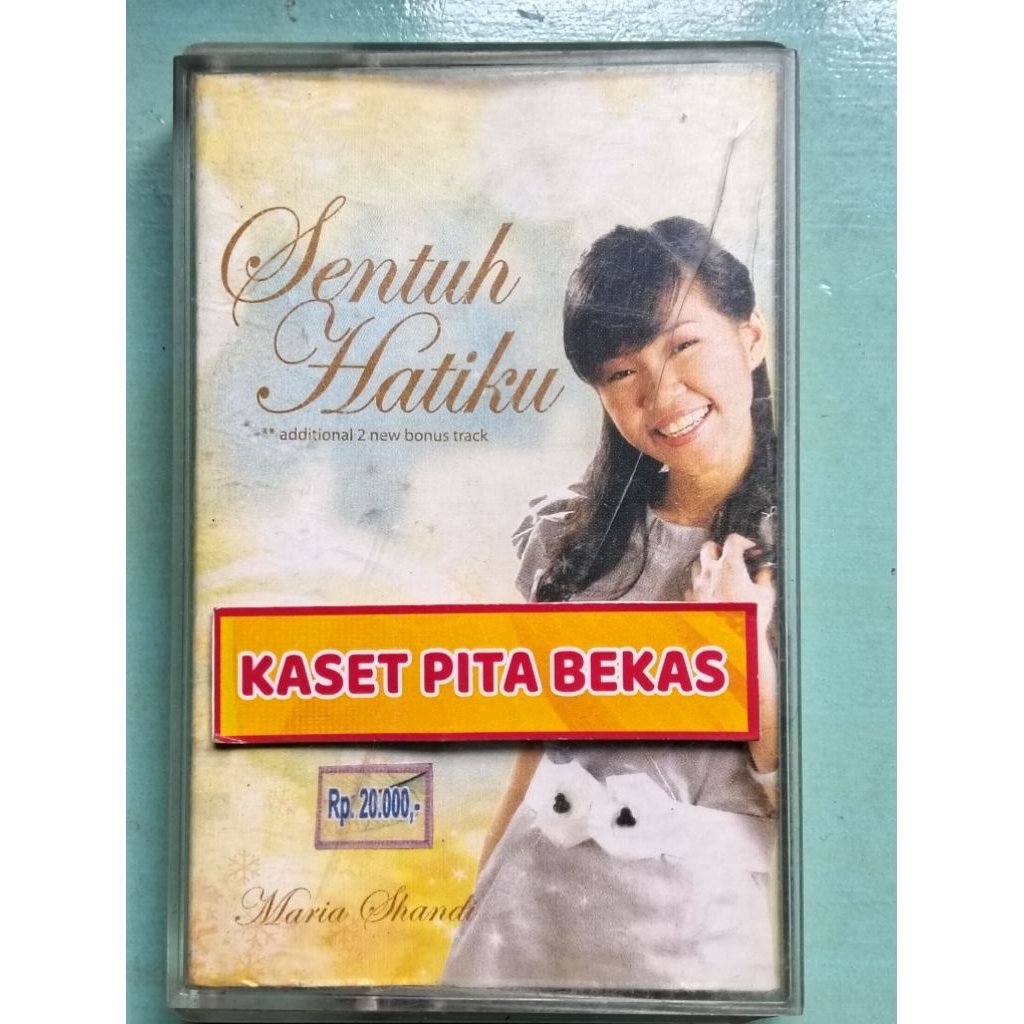 kaset pita bekas lagu rohani maria shandi