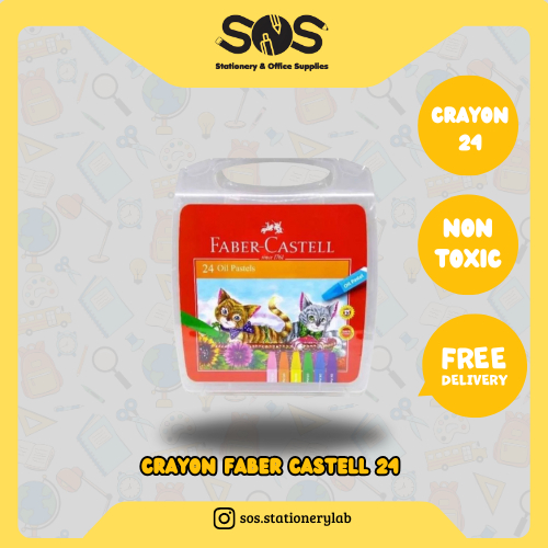 

Crayon Faber Castell 24 Warna