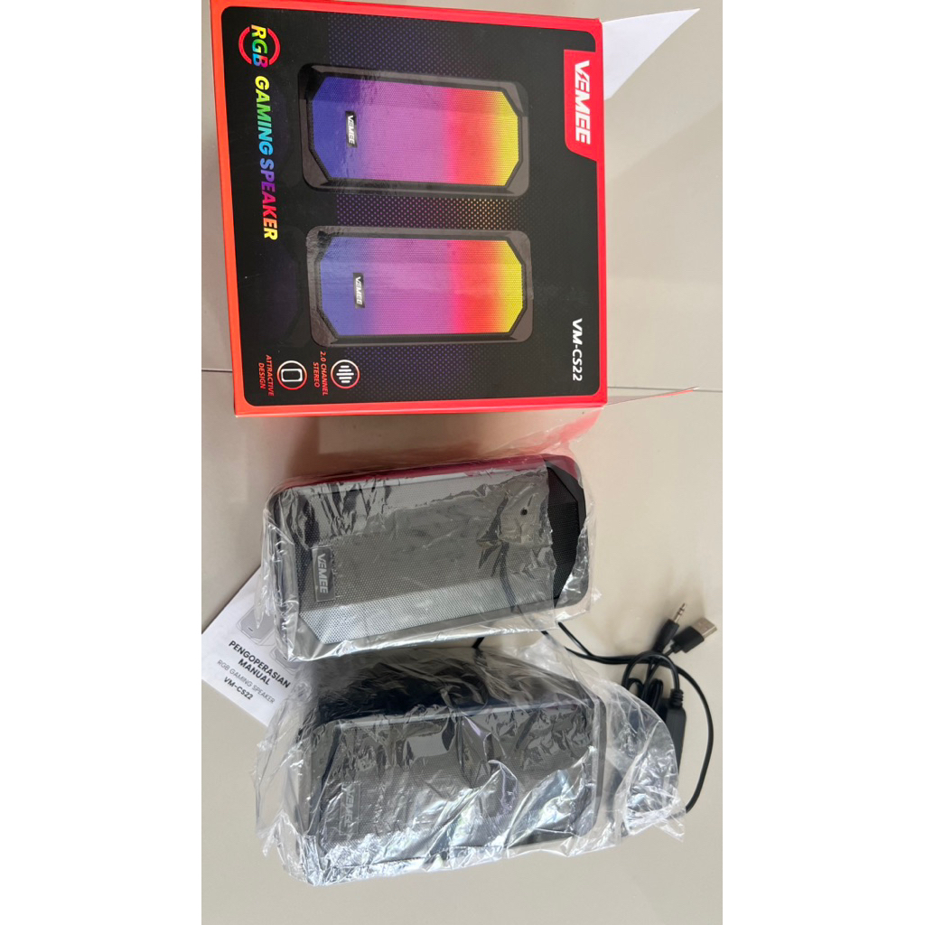 vemee speaker aktif kabel buat tv laptop komputer