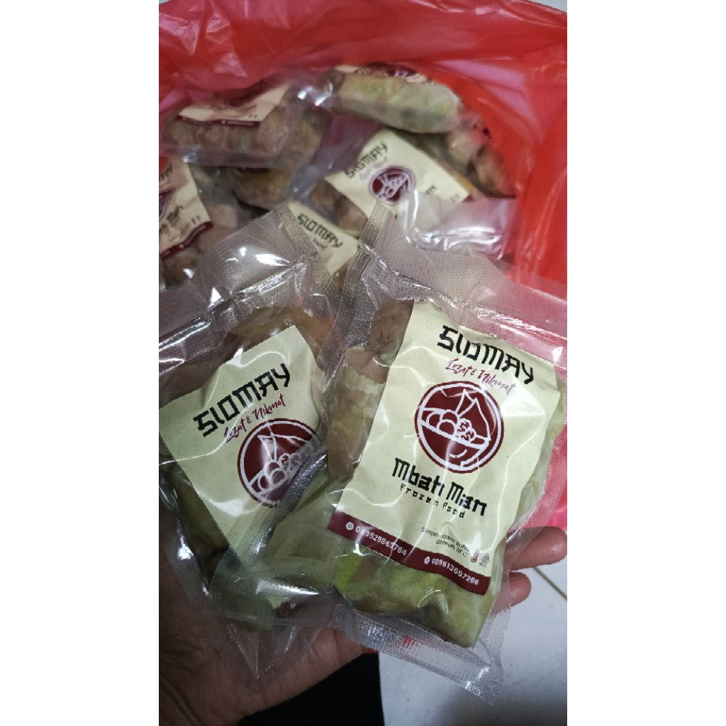 

SIOMAY AYAM GUBIS FROZEN MBAH MAN, LEZAT & NIKMAT ISI 8