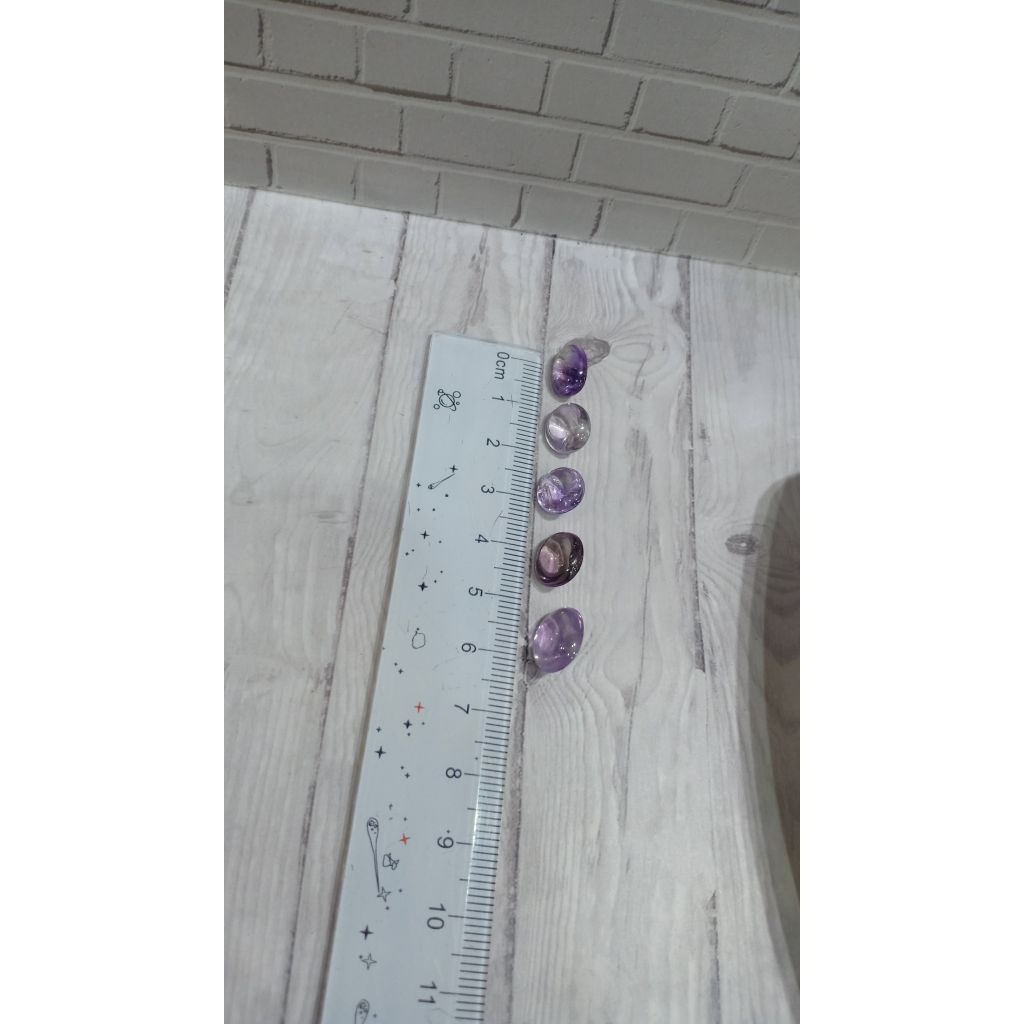 batu kecubung pangkalanbun Kalimantan warna ungu muda